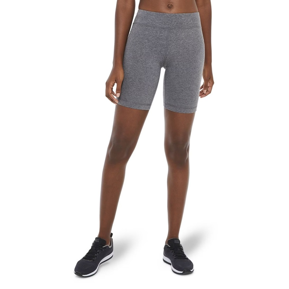 Grey sport bike shorts